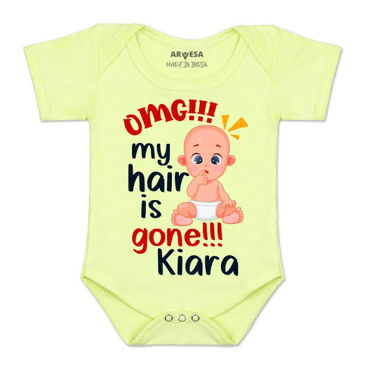 Arvesa Omg My Hair is Gone Baby Boy & Girl Dress