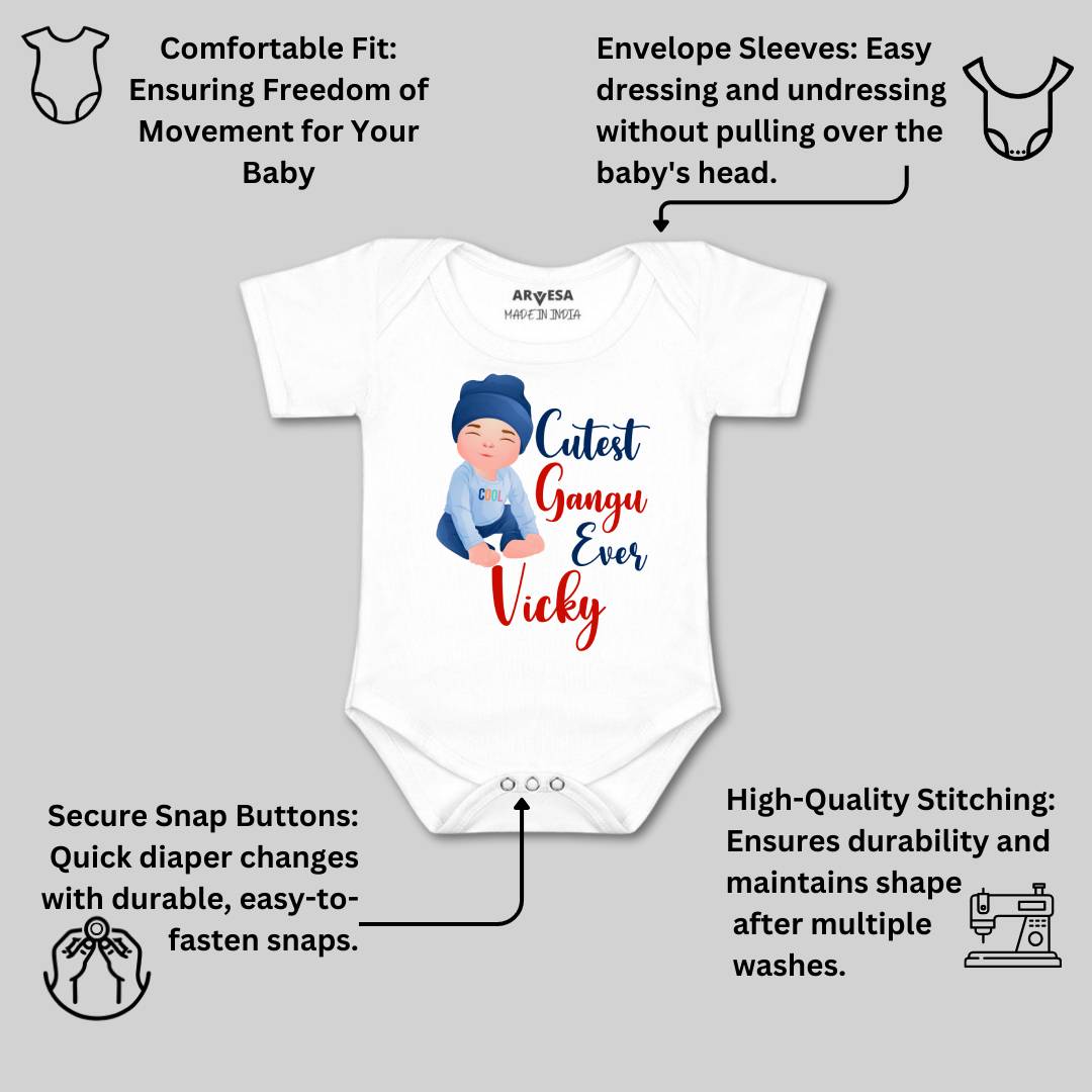 Arvesa Cutest Ganju Ever Baby Boy & Girl Dress