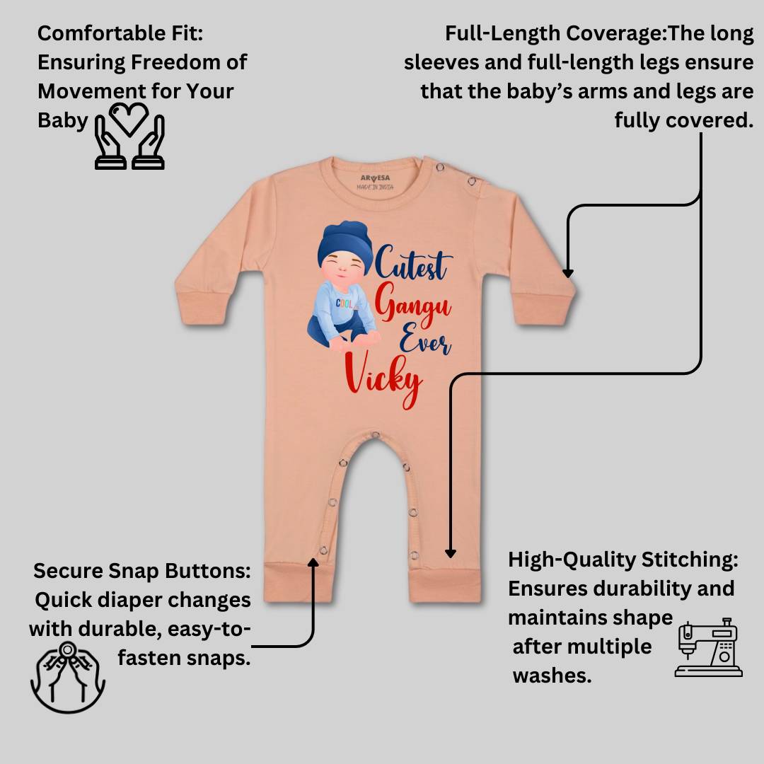 Arvesa Cutest Ganju Ever Baby Boy & Girl Dress