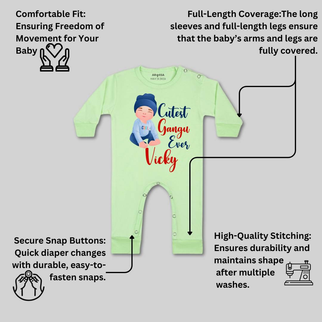 Arvesa Cutest Ganju Ever Baby Boy & Girl Dress