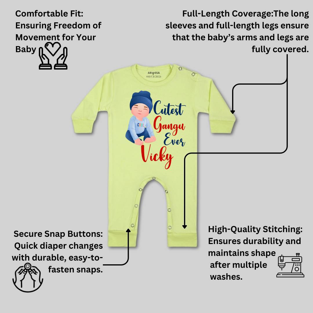 Arvesa Cutest Ganju Ever Baby Boy & Girl Dress