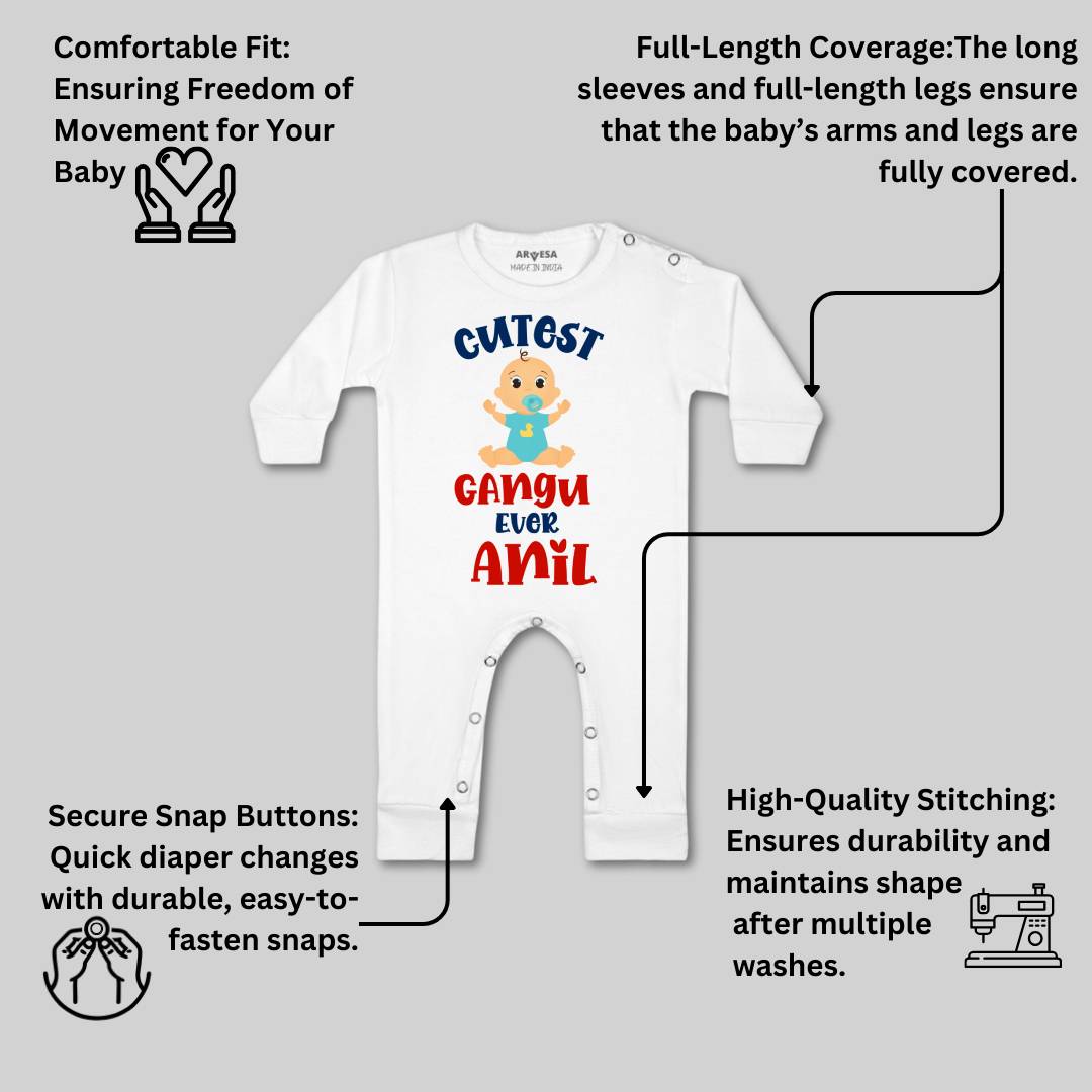 Arvesa Cutest Ganju Ever Baby Boy & Girl Dress