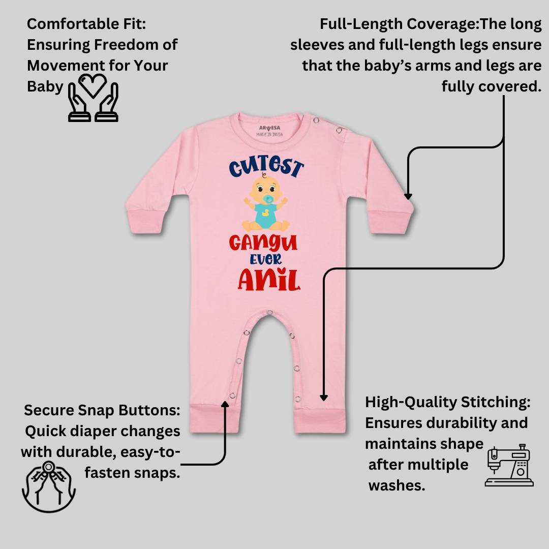 Arvesa Cutest Ganju Ever Baby Boy & Girl Dress