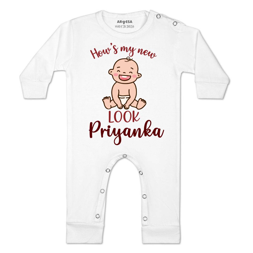 Arvesa How's My New Look Baby Boy & Girl Dress