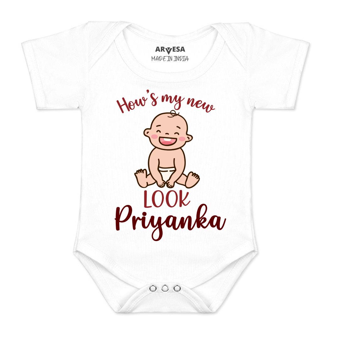 Arvesa How's My New Look Baby Boy & Girl Dress