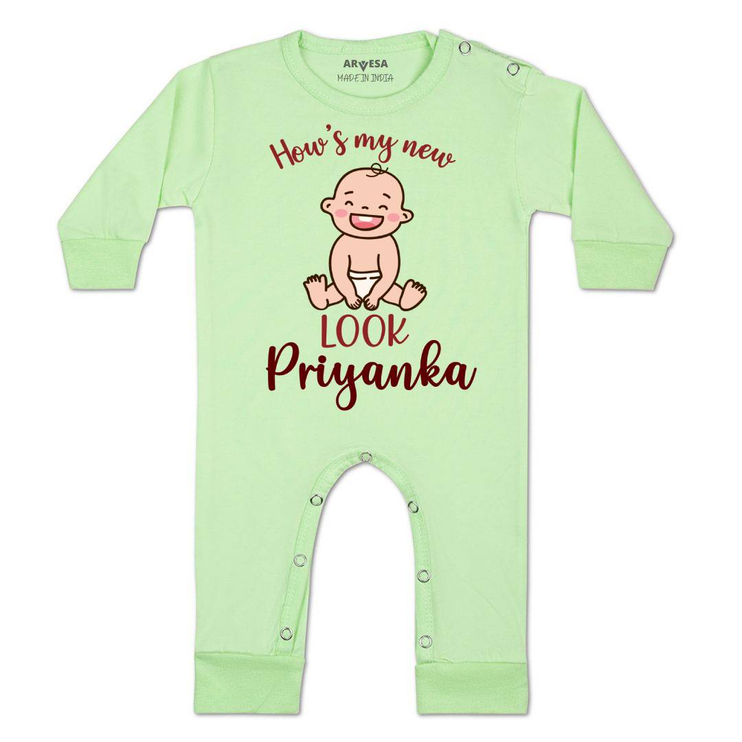 Arvesa How's My New Look Baby Boy & Girl Dress