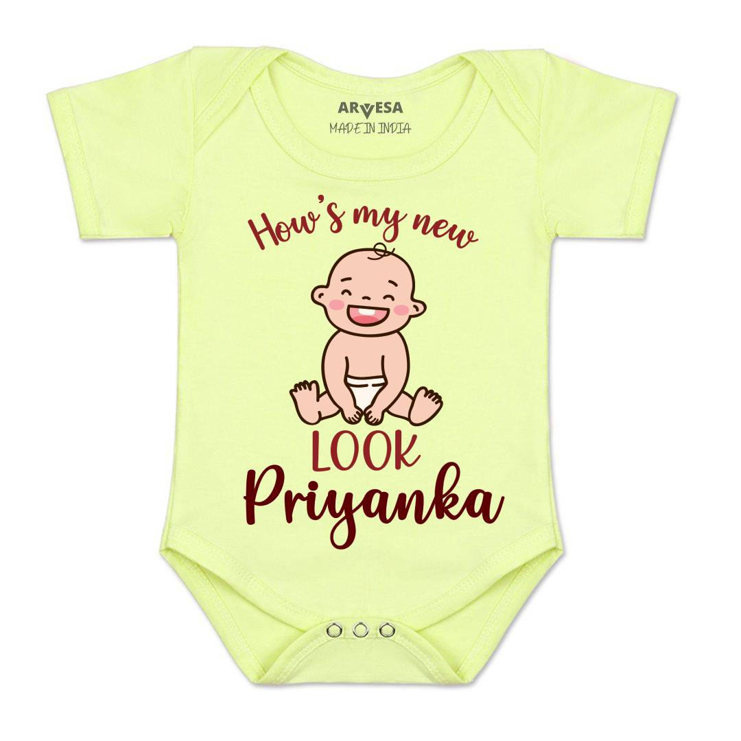 Arvesa How's My New Look Baby Boy & Girl Dress