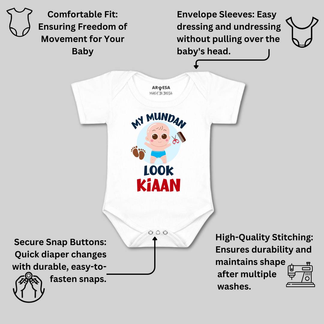 Arvesa My Mundan Look Baby Boy & Girl Dress