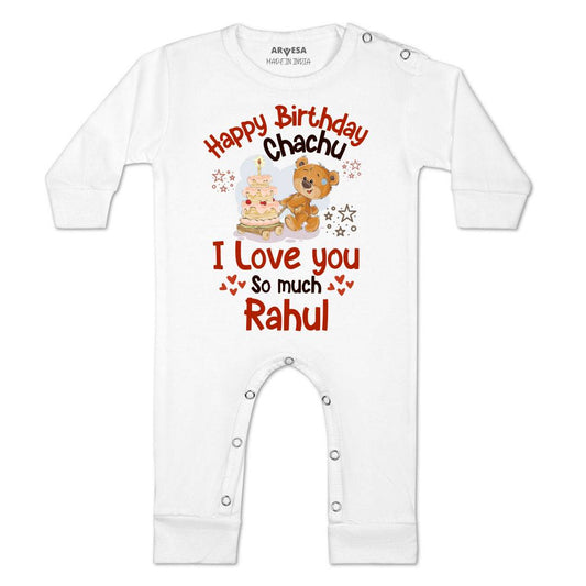 Arvesa Happy Birthday Chachu Baby Boy & Girl Dress