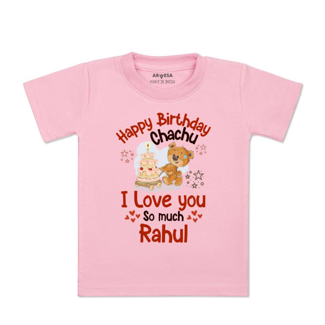 Arvesa Happy Birthday Chachu Baby Boy & Girl Dress