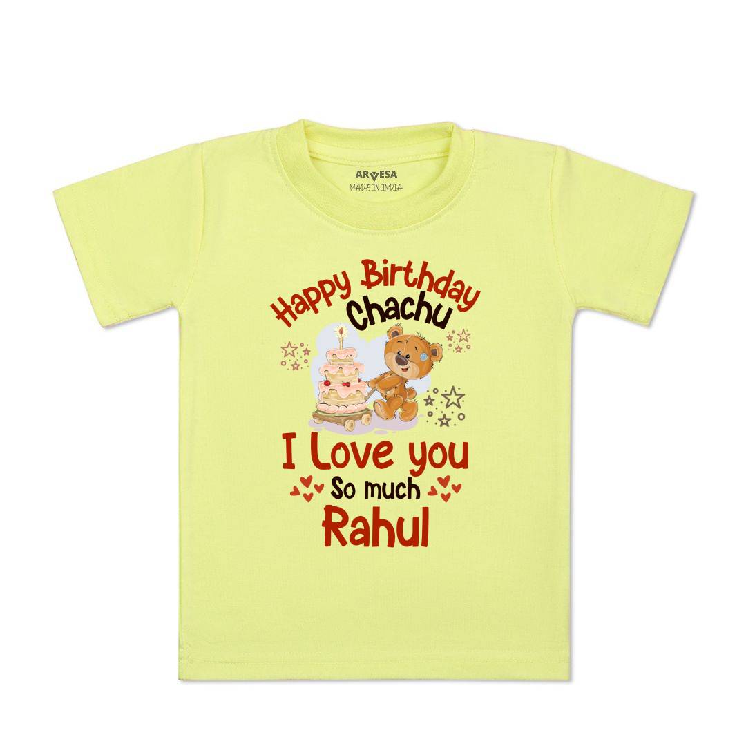Arvesa Happy Birthday Chachu Baby Boy & Girl Dress