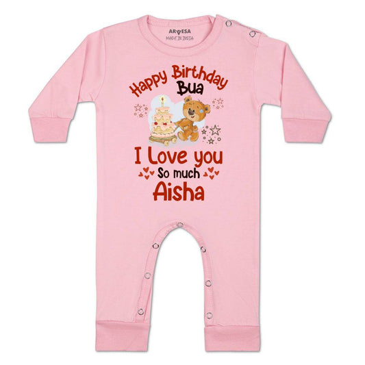 Arvesa Happy Birthday Bua Baby Boy & Girl Dress