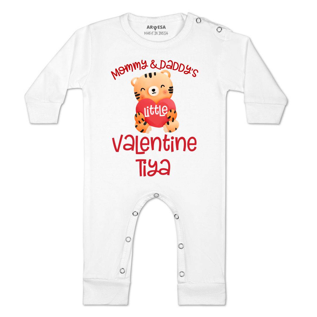 Arvesa Mommy And Daddy Valentine  Baby Boy & Girl Dress