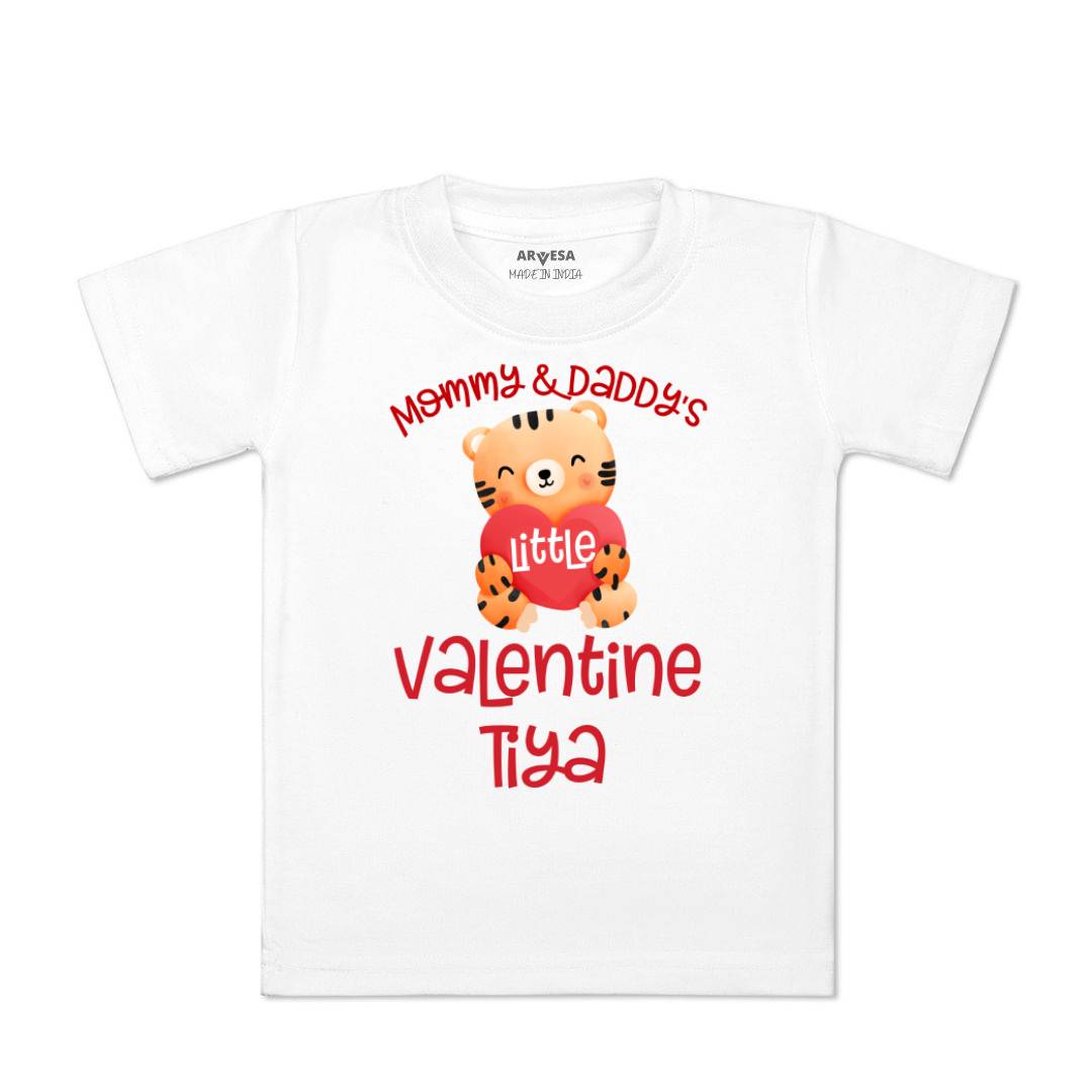 Arvesa Mommy And Daddy Valentine  Baby Boy & Girl Dress