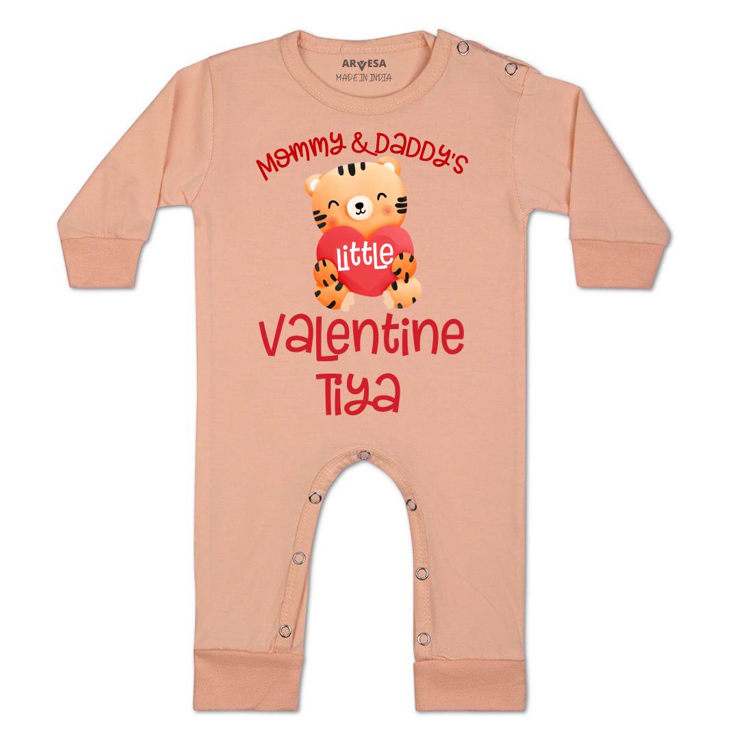 Arvesa Mommy And Daddy Valentine  Baby Boy & Girl Dress