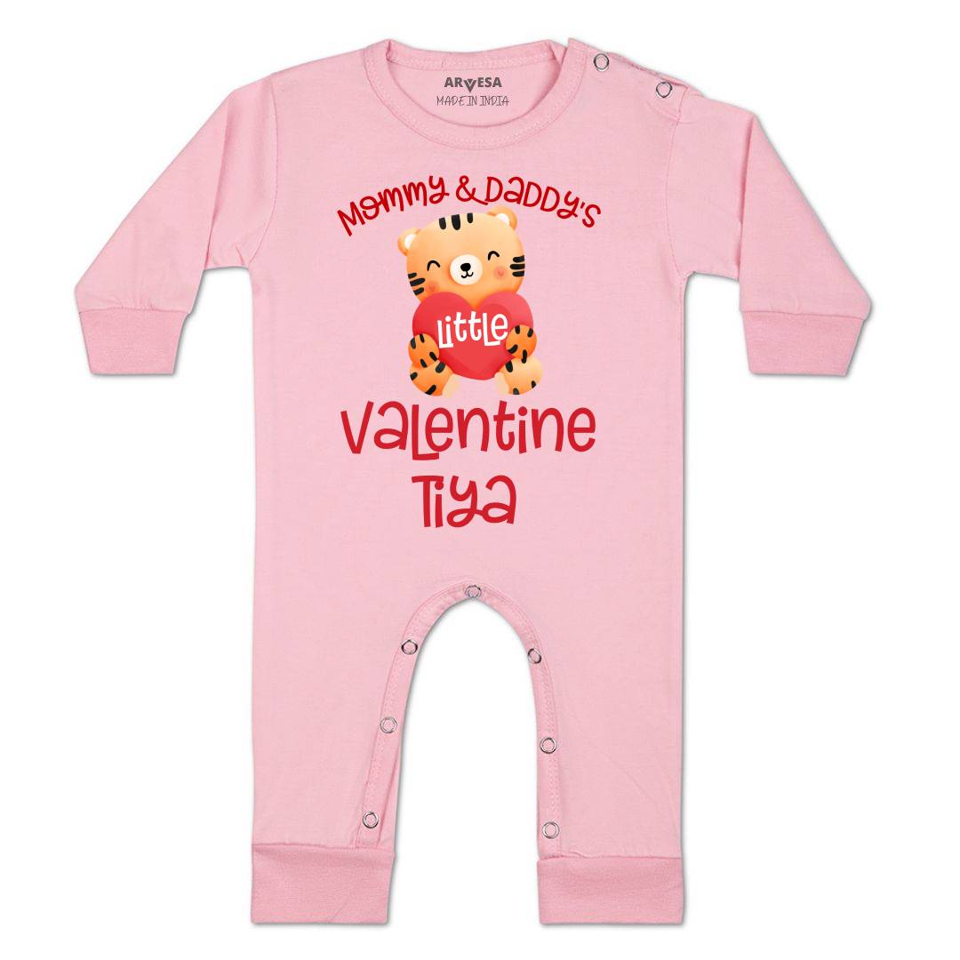 Arvesa Mommy And Daddy Valentine  Baby Boy & Girl Dress