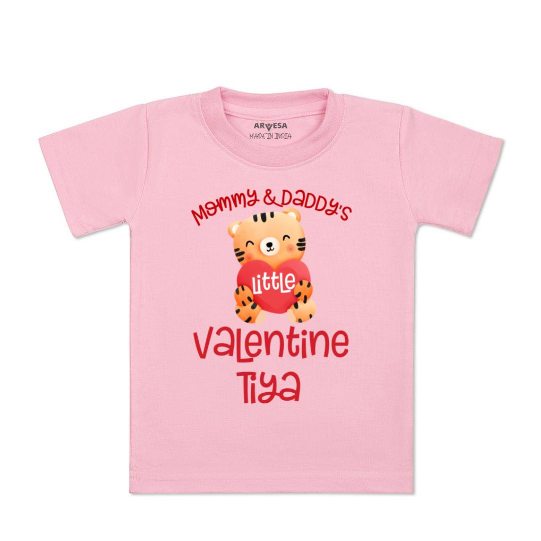 Arvesa Mommy And Daddy Valentine  Baby Boy & Girl Dress