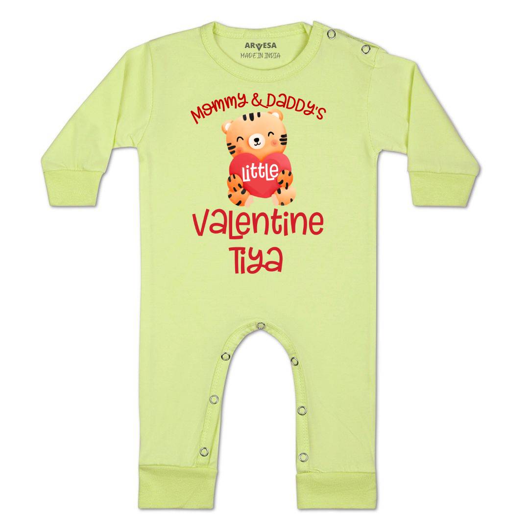 Arvesa Mommy And Daddy Valentine  Baby Boy & Girl Dress