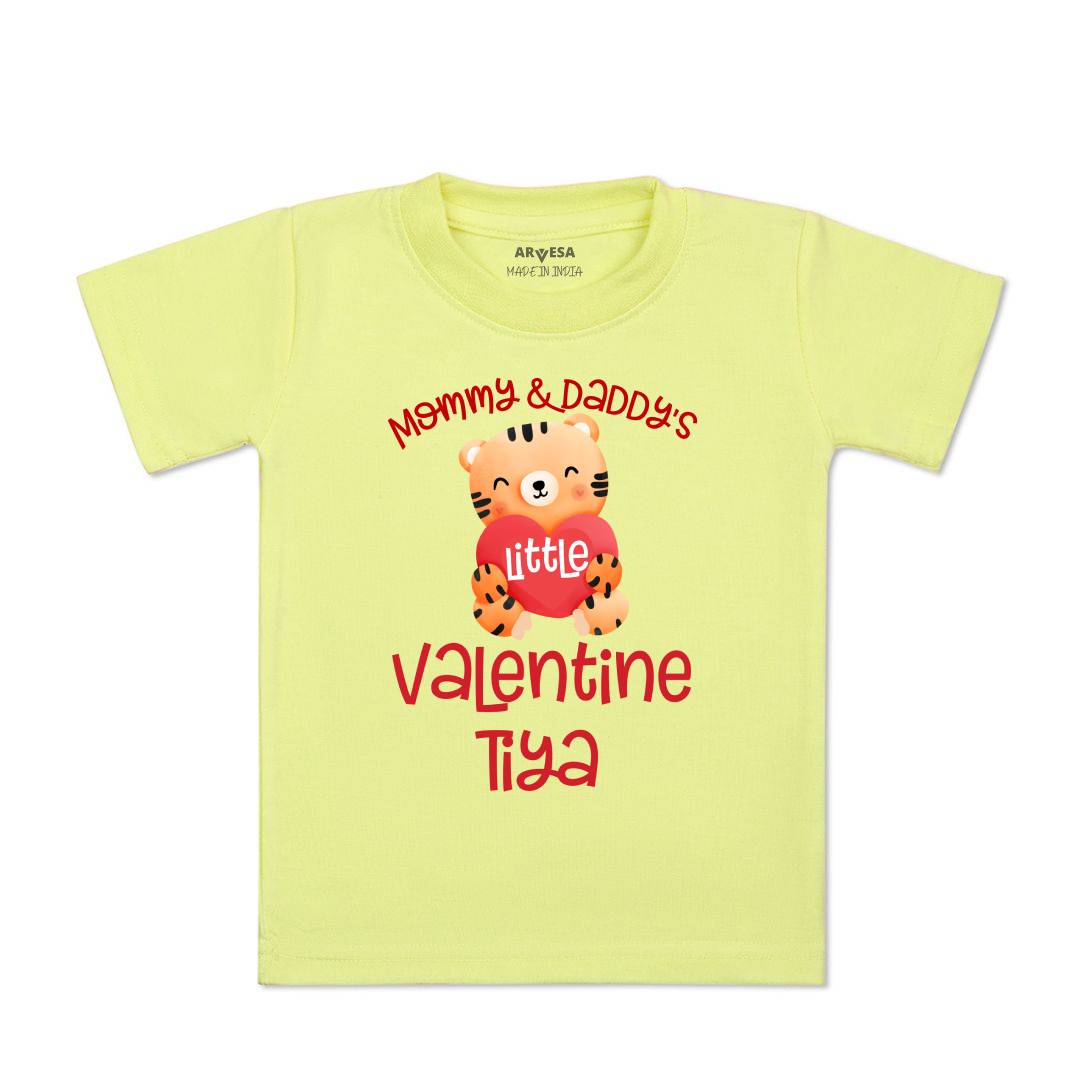 Arvesa Mommy And Daddy Valentine  Baby Boy & Girl Dress