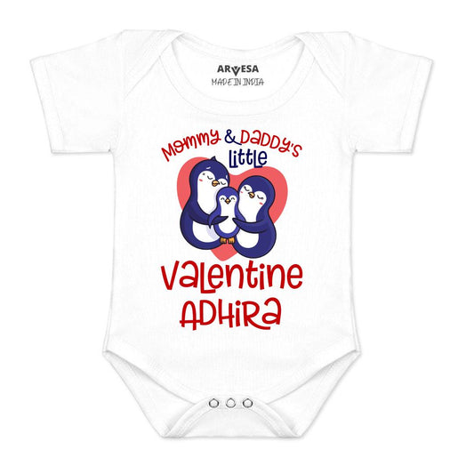 Arvesa Mommy And Daddy Little Valentine  Baby Boy & Girl Dress