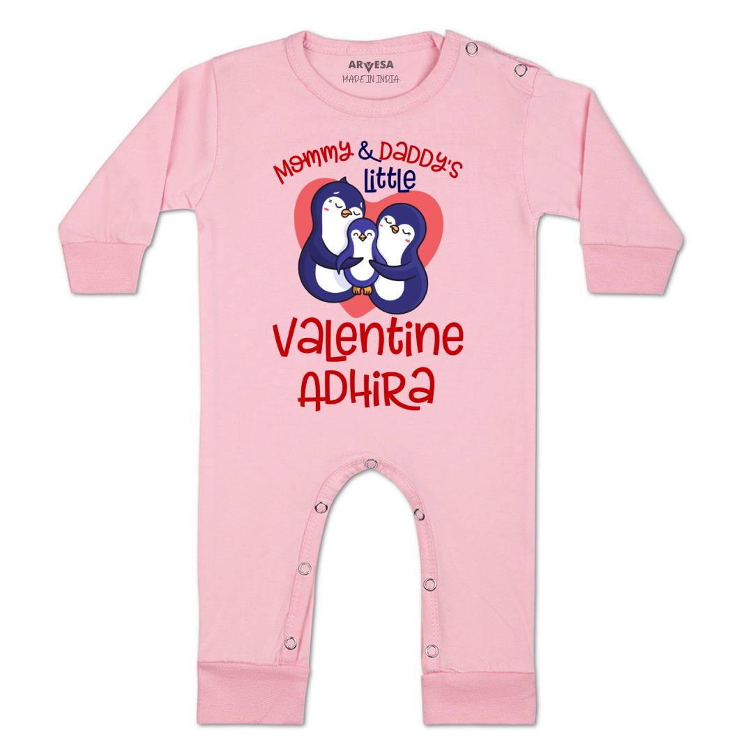 Arvesa Mommy And Daddy Little Valentine  Baby Boy & Girl Dress