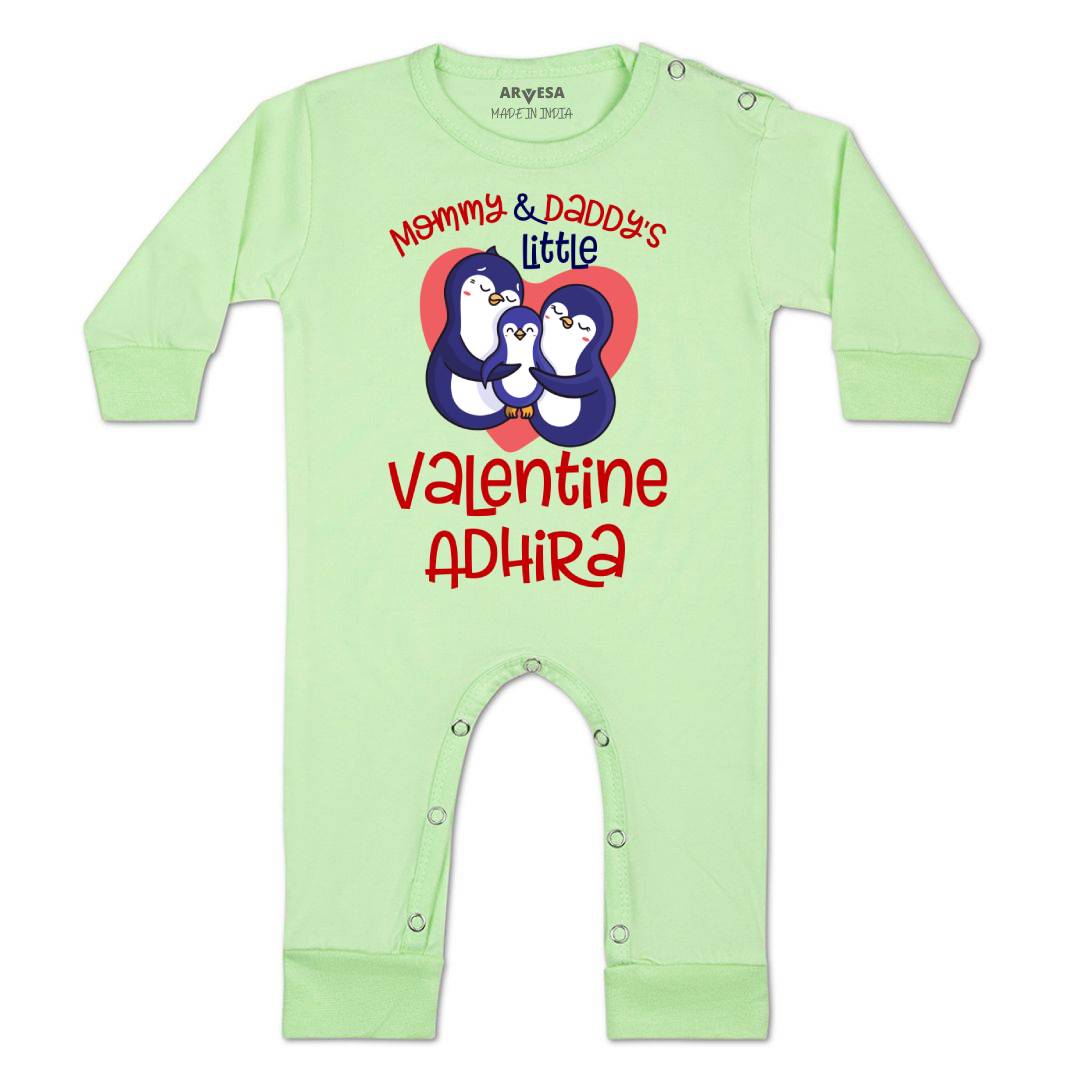 Arvesa Mommy And Daddy Little Valentine  Baby Boy & Girl Dress