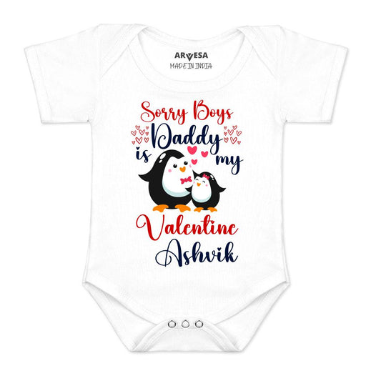 Arvesa Sorry Boys Daddy Is My Valentine  Baby Boy & Girl Dress