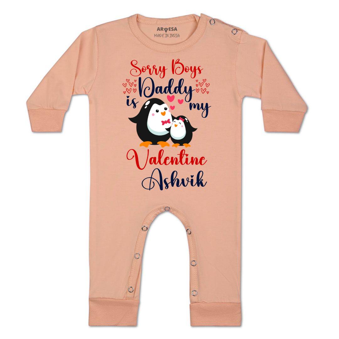 Arvesa Sorry Boys Daddy Is My Valentine  Baby Boy & Girl Dress