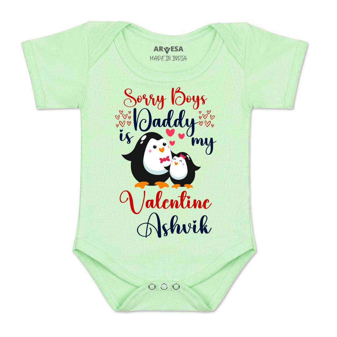 Arvesa Sorry Boys Daddy Is My Valentine  Baby Boy & Girl Dress