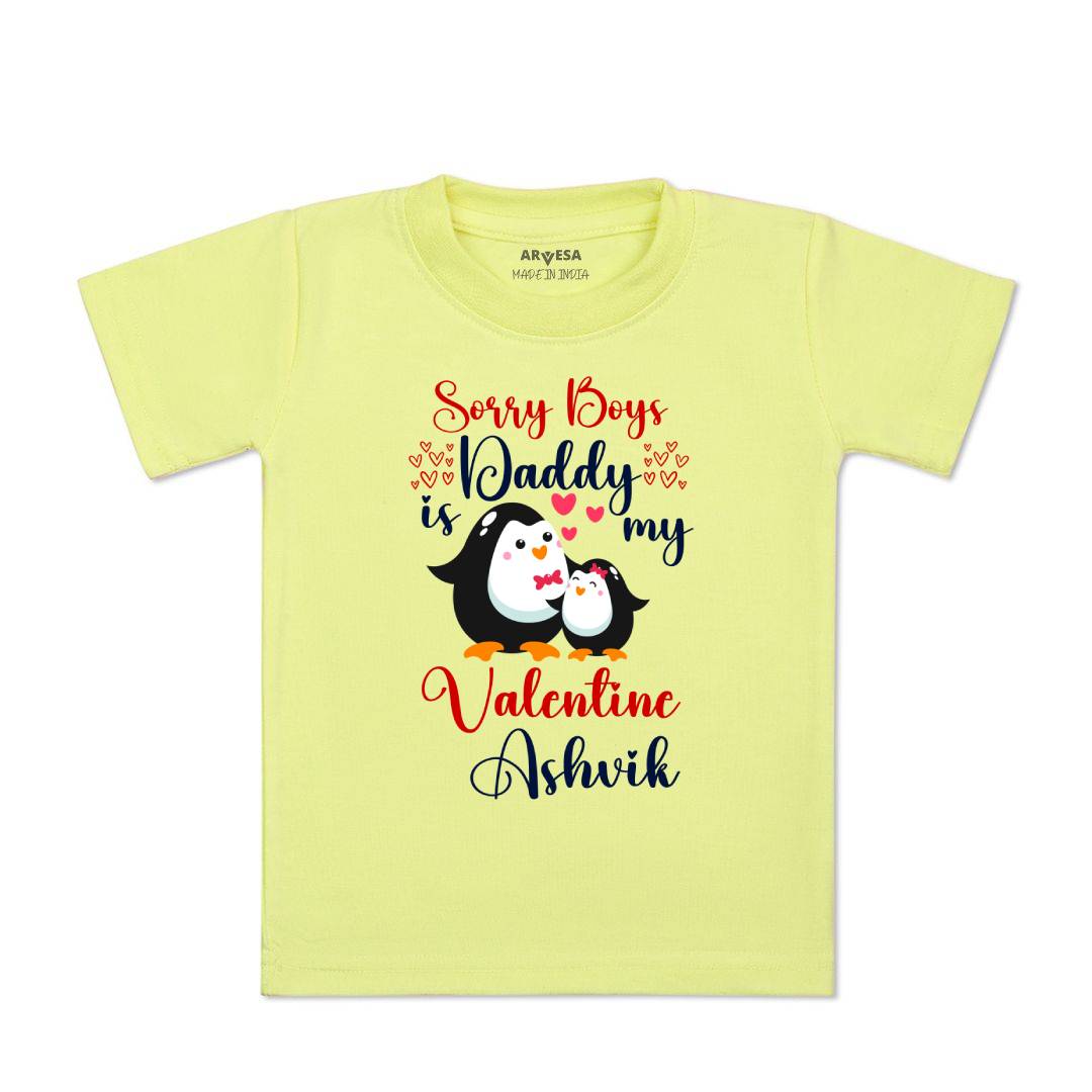 Arvesa Sorry Boys Daddy Is My Valentine  Baby Boy & Girl Dress