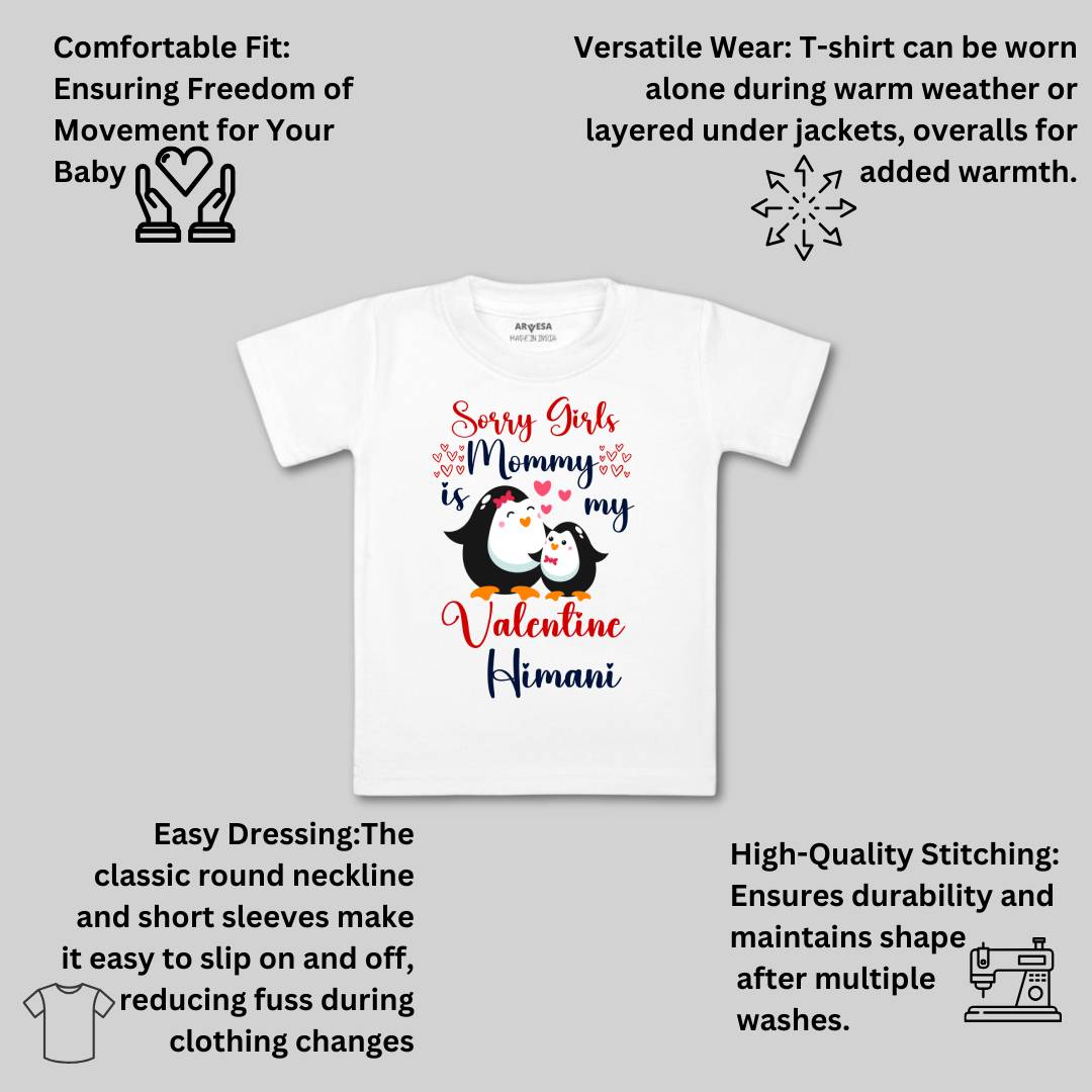Arvesa Sorry Girl Daddy Is My Valentine  Baby Boy & Girl Dress