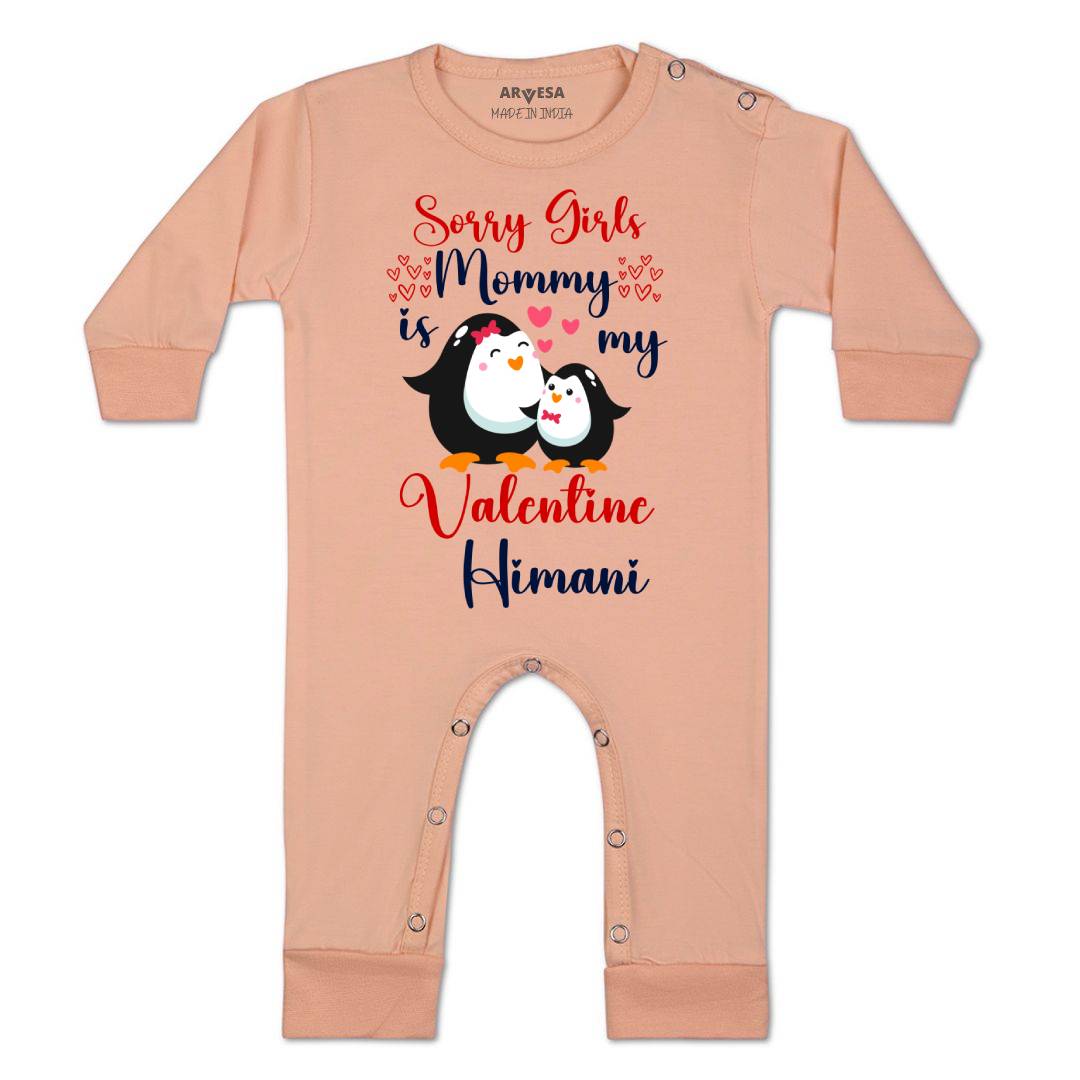 Arvesa Sorry Girl Daddy Is My Valentine  Baby Boy & Girl Dress