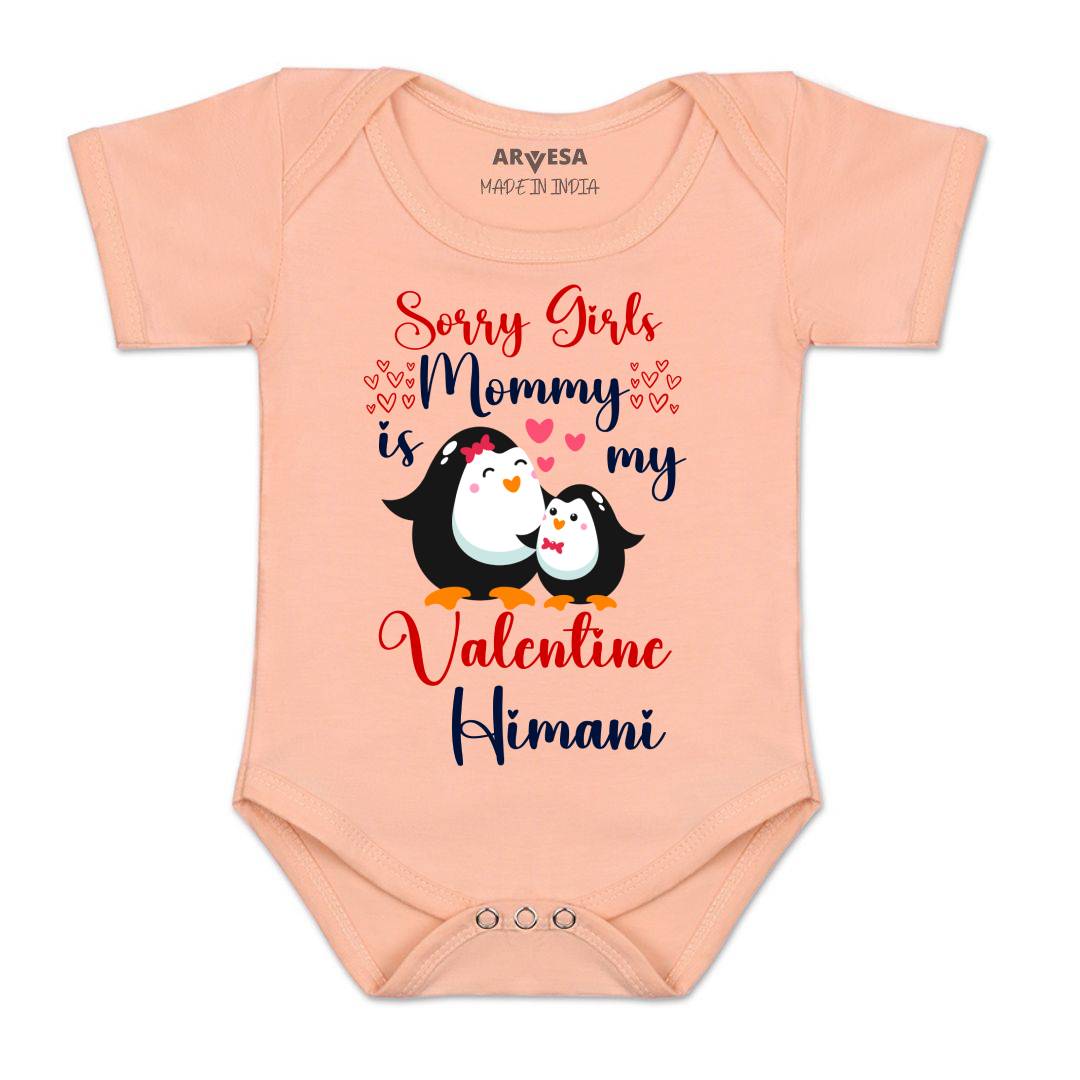 Arvesa Sorry Girl Daddy Is My Valentine  Baby Boy & Girl Dress