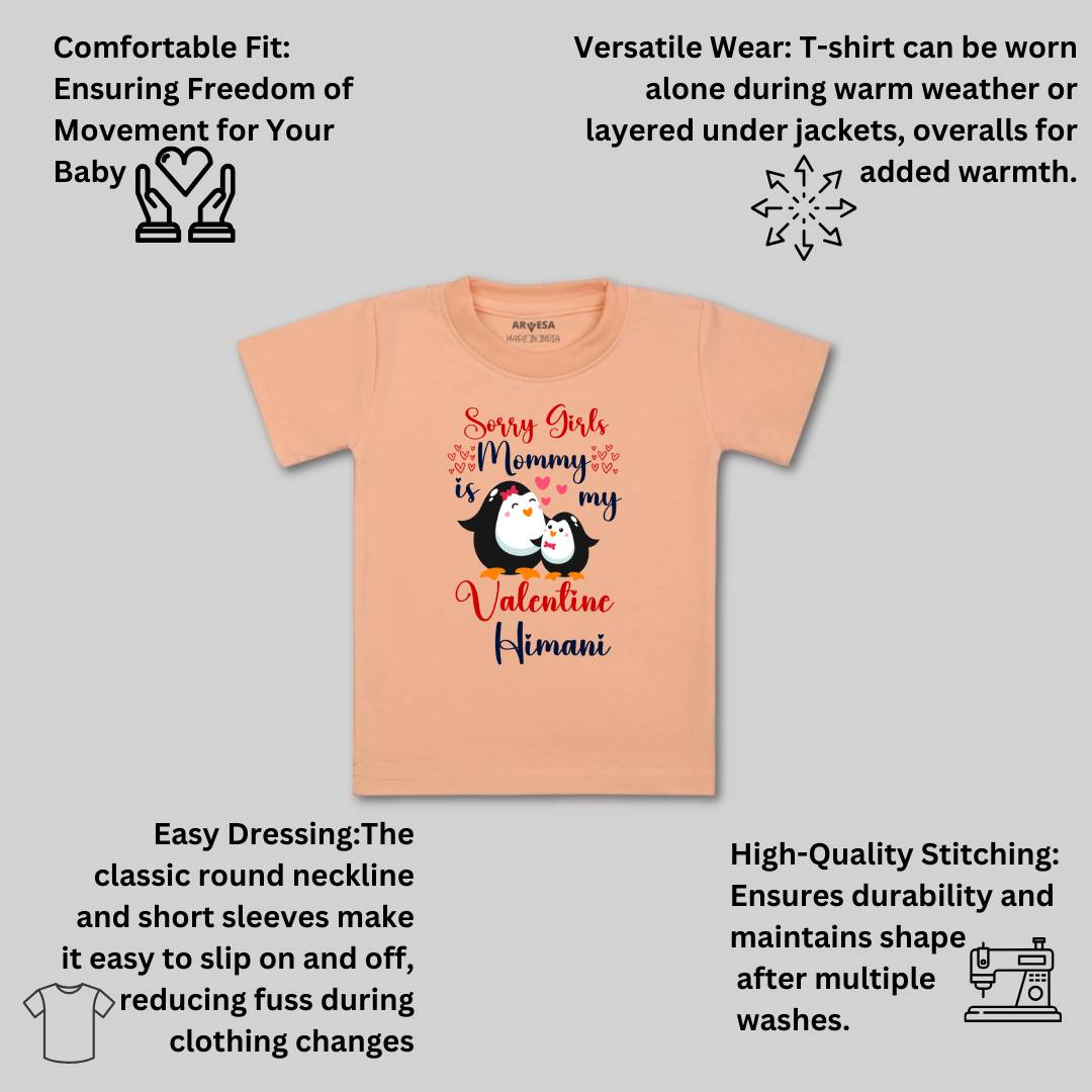 Arvesa Sorry Girl Daddy Is My Valentine  Baby Boy & Girl Dress