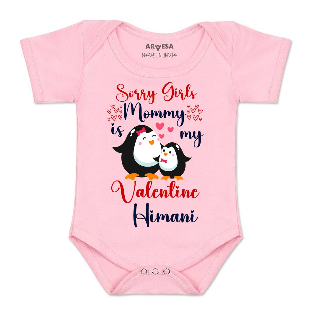 Arvesa Sorry Girl Daddy Is My Valentine  Baby Boy & Girl Dress