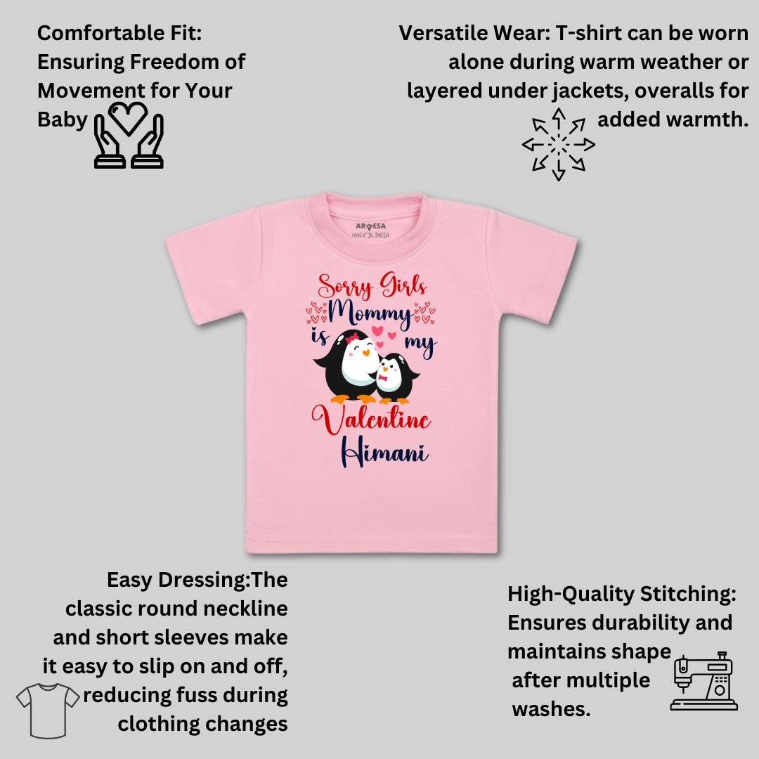 Arvesa Sorry Girl Daddy Is My Valentine  Baby Boy & Girl Dress