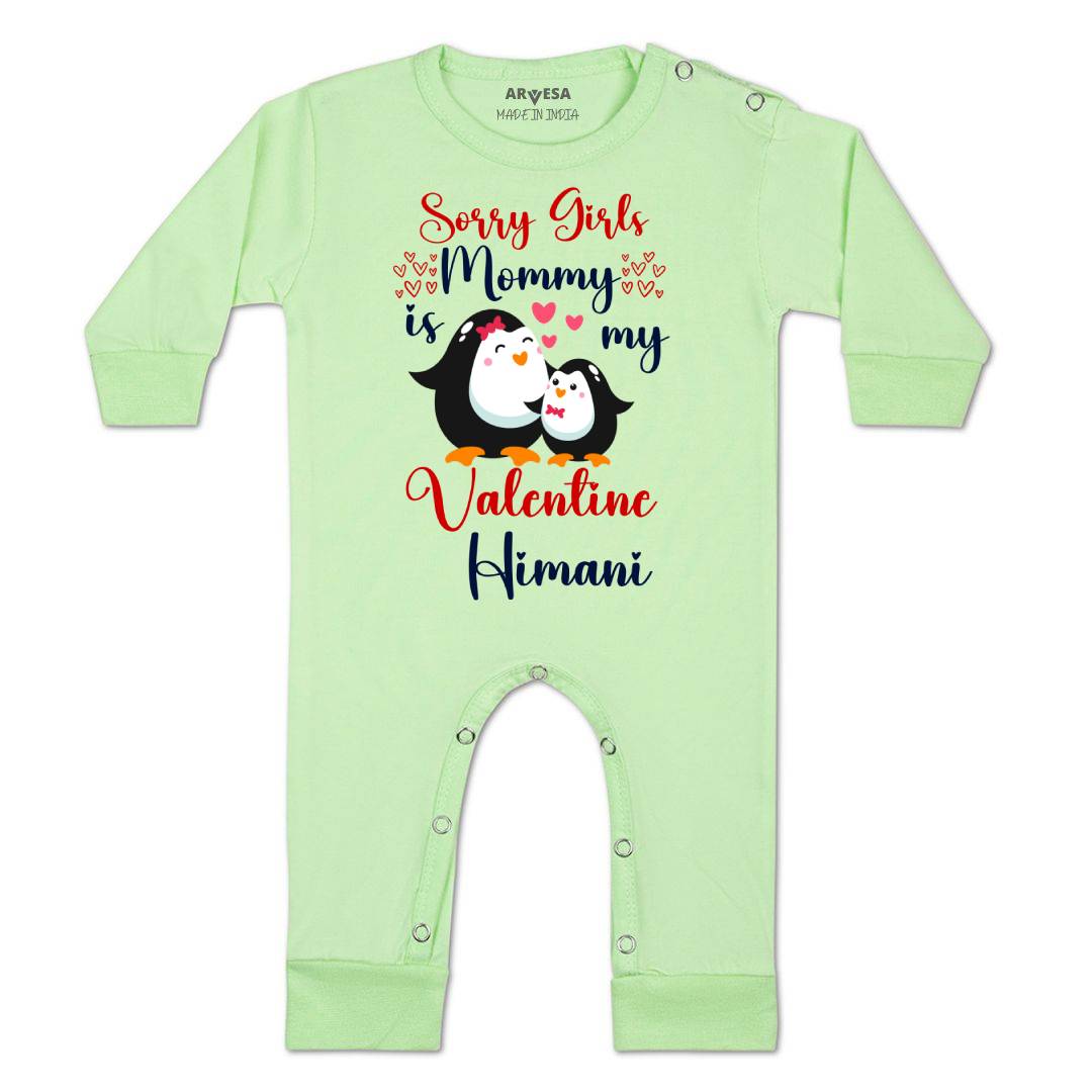 Arvesa Sorry Girl Daddy Is My Valentine  Baby Boy & Girl Dress