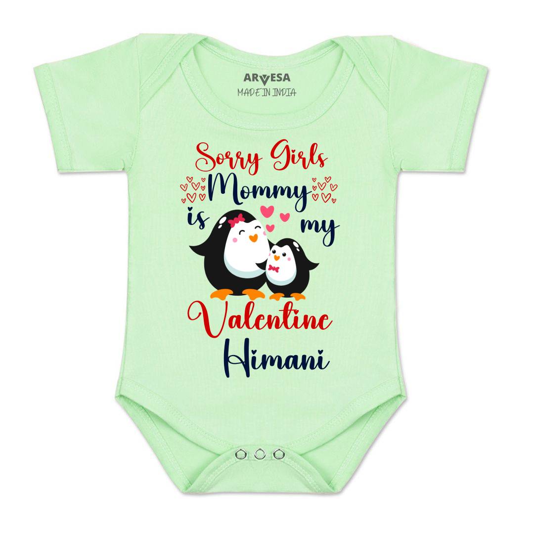 Arvesa Sorry Girl Daddy Is My Valentine  Baby Boy & Girl Dress