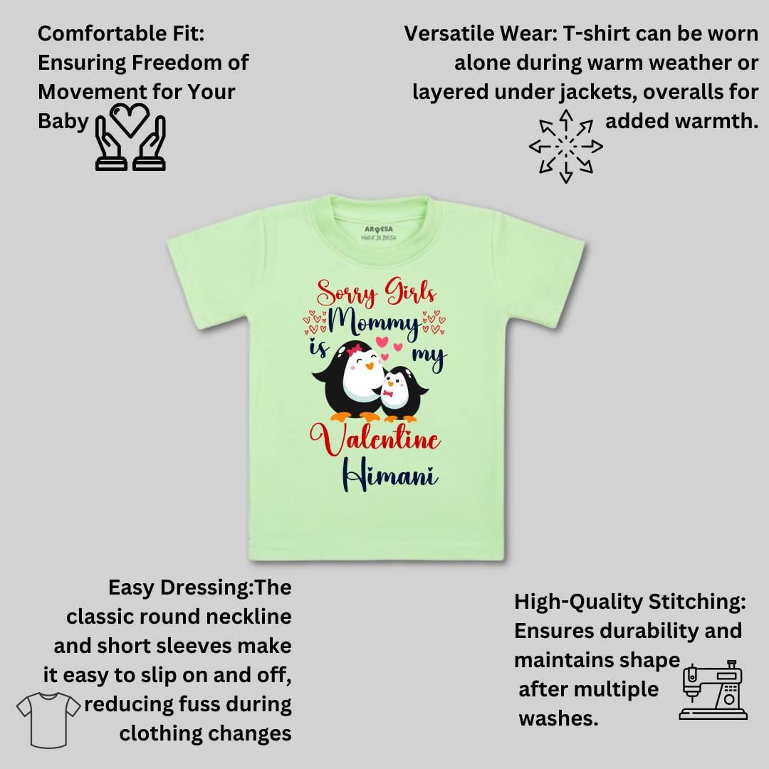 Arvesa Sorry Girl Daddy Is My Valentine  Baby Boy & Girl Dress