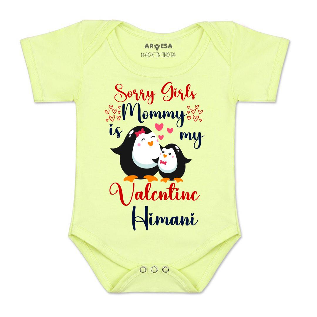 Arvesa Sorry Girl Daddy Is My Valentine  Baby Boy & Girl Dress
