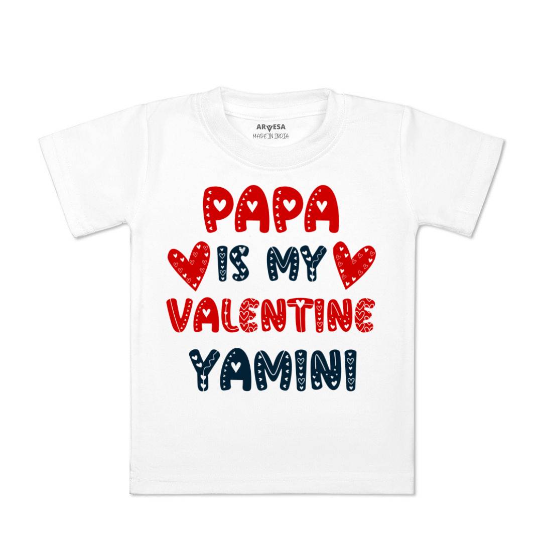 Arvesa Papa Is My Valentine  Baby Boy & Girl Dress
