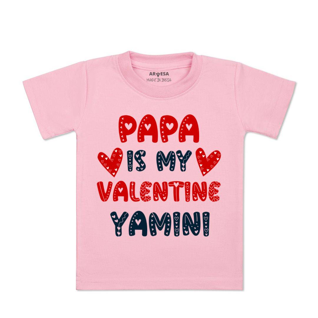 Arvesa Papa Is My Valentine  Baby Boy & Girl Dress