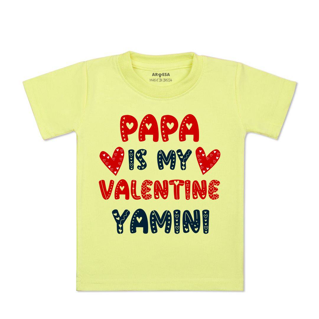 Arvesa Papa Is My Valentine  Baby Boy & Girl Dress