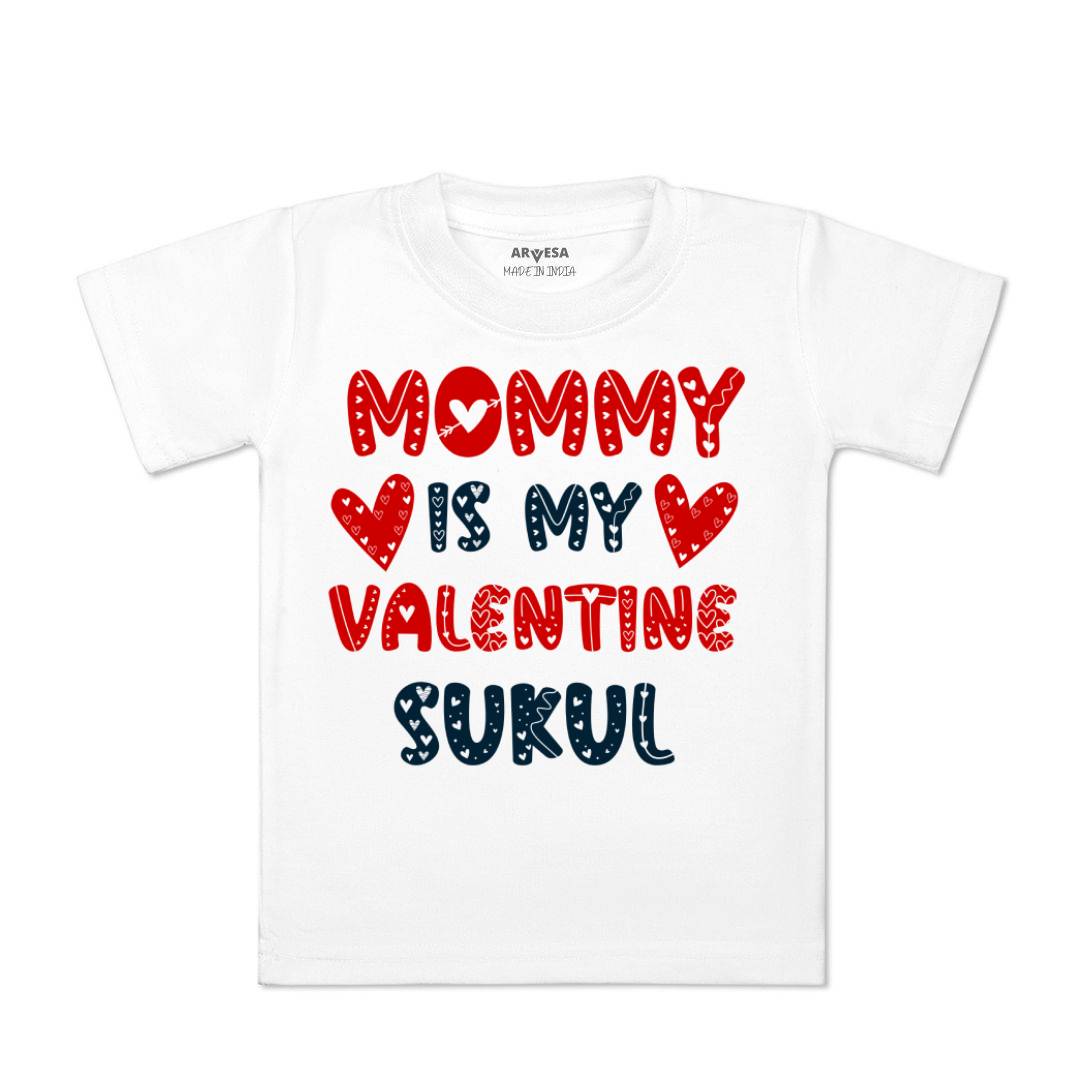 Arvesa Mom Is My Valentine  Baby Boy & Girl Dress