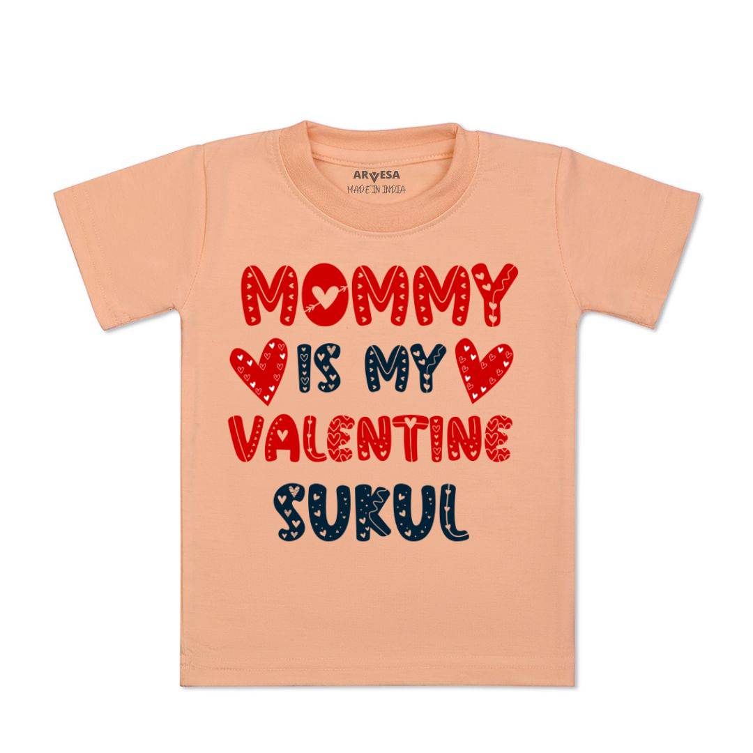 Arvesa Mom Is My Valentine  Baby Boy & Girl Dress
