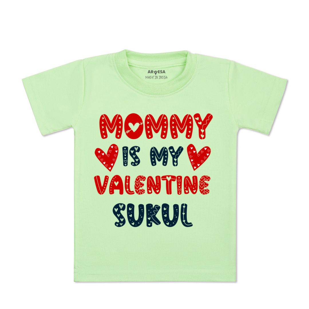 Arvesa Mom Is My Valentine  Baby Boy & Girl Dress