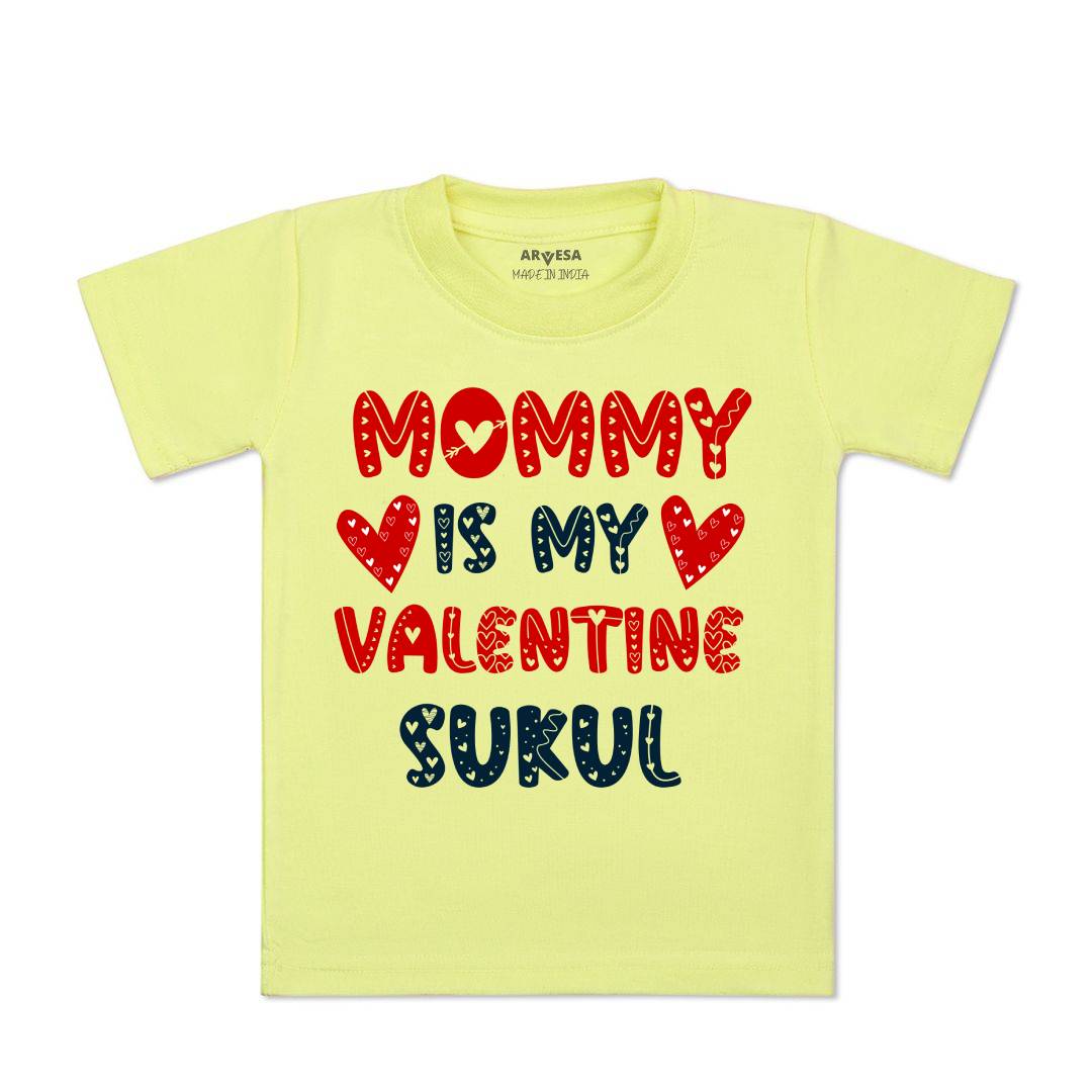 Arvesa Mom Is My Valentine  Baby Boy & Girl Dress