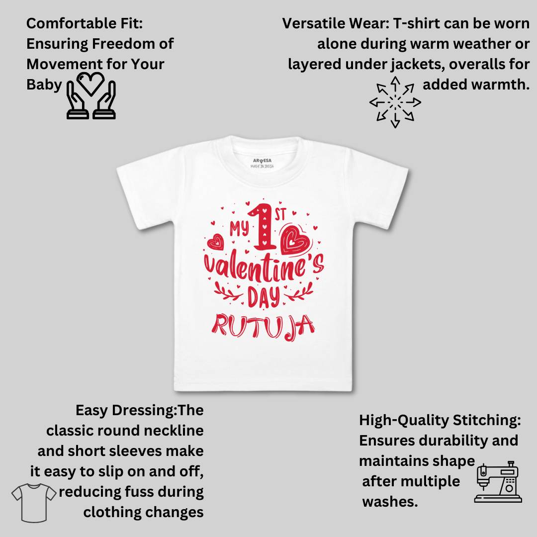 Arvesa My First Valentine  Baby Boy & Girl Dress