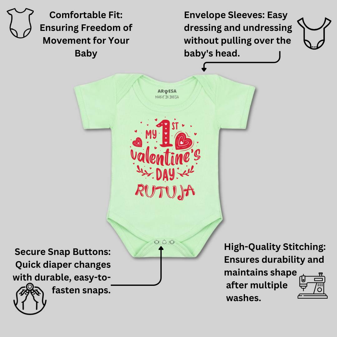 Arvesa My First Valentine  Baby Boy & Girl Dress
