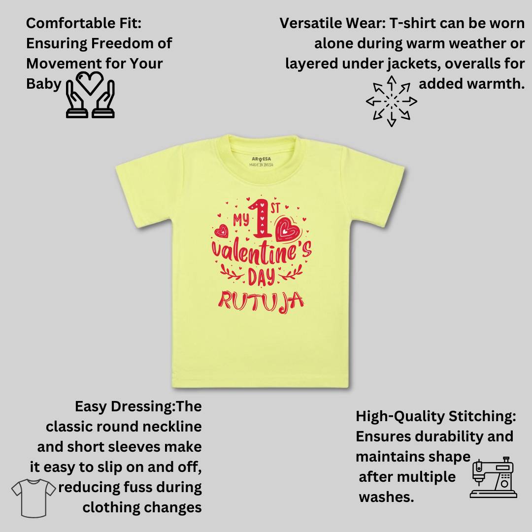 Arvesa My First Valentine  Baby Boy & Girl Dress